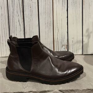 Women’s Ecco Brown Leather Chelsea Boots